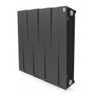 Радиатор биметаллический секционный Royal Thermo PianoForte Noir Sable 500 - 8 секции (RTPFNS50008)